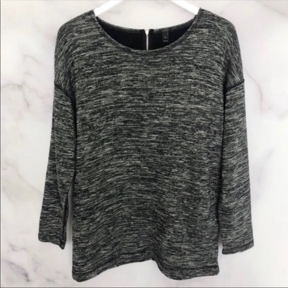 J. Crew Sweater Jaspe Space Dye Oversized Tunic